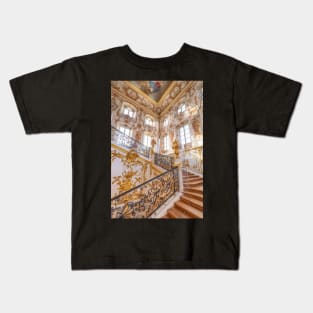 Peterhof Palace interior in Saint Petersburg, Russia Kids T-Shirt